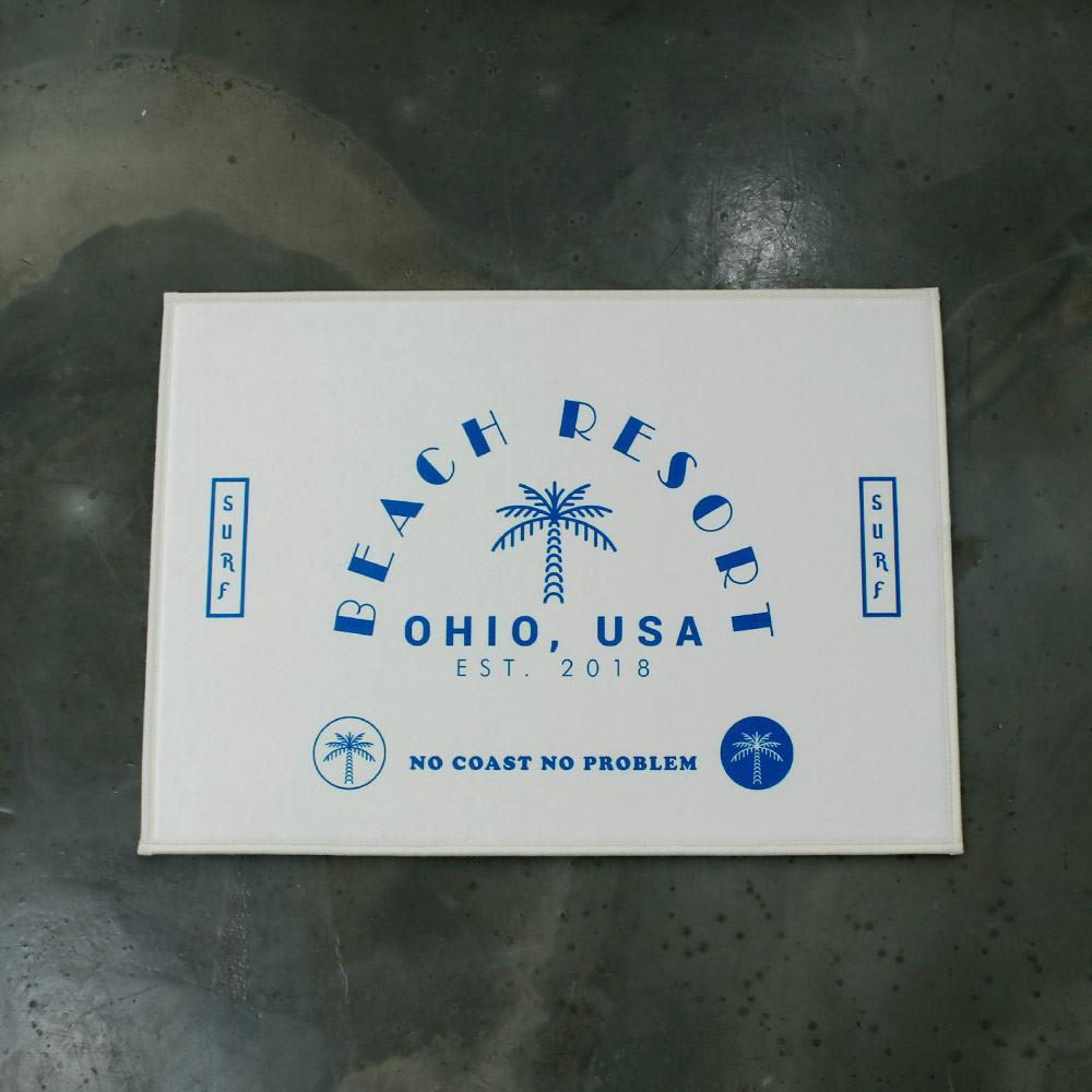 70x50(cm) 리에르 스튜디오 오하이오 욕실 현관 주방 침실 레트로 극세사 발매트 러그