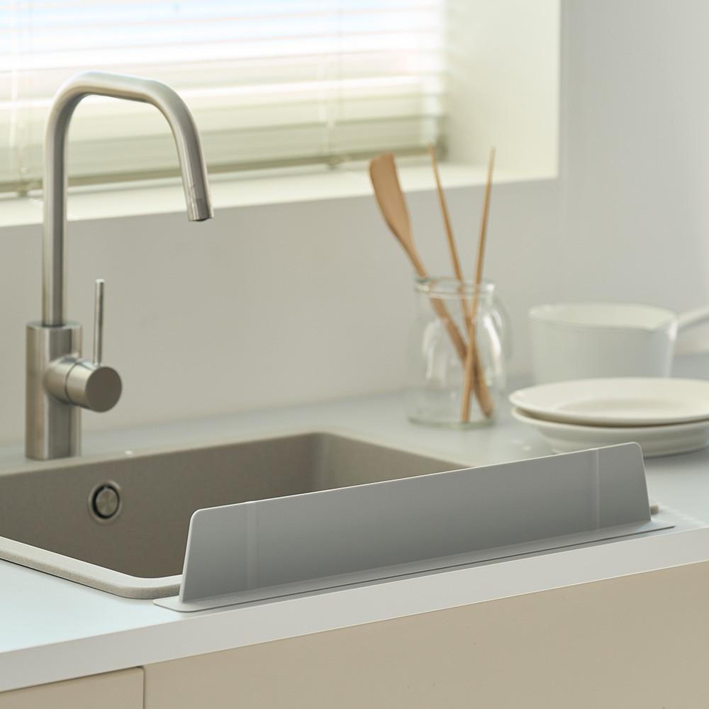 생활공작소 프리미엄 실리콘 싱크대 물막이 가림막