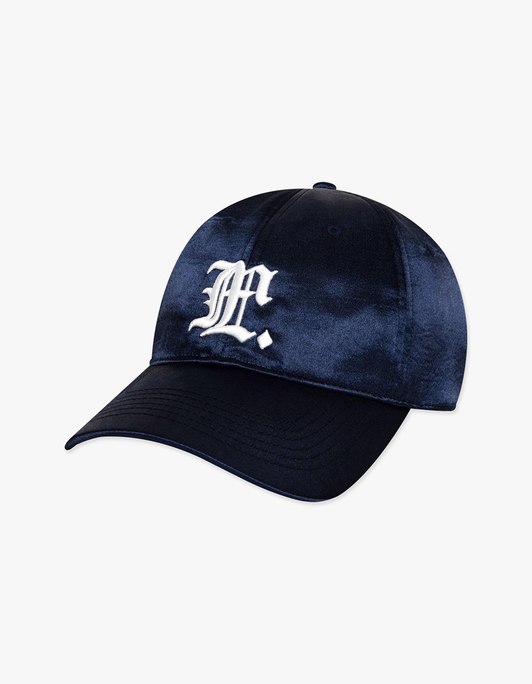 [5/31 예약발송] Gothic Satin 6Panel Cap - Navy