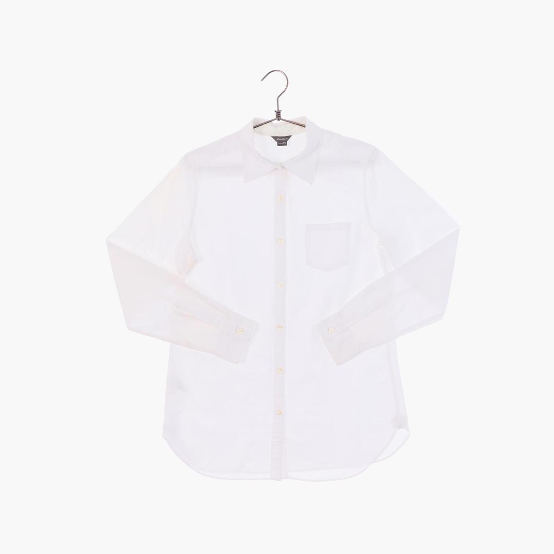 에디바우어 코튼 베이직 긴팔 셔츠 여자 S