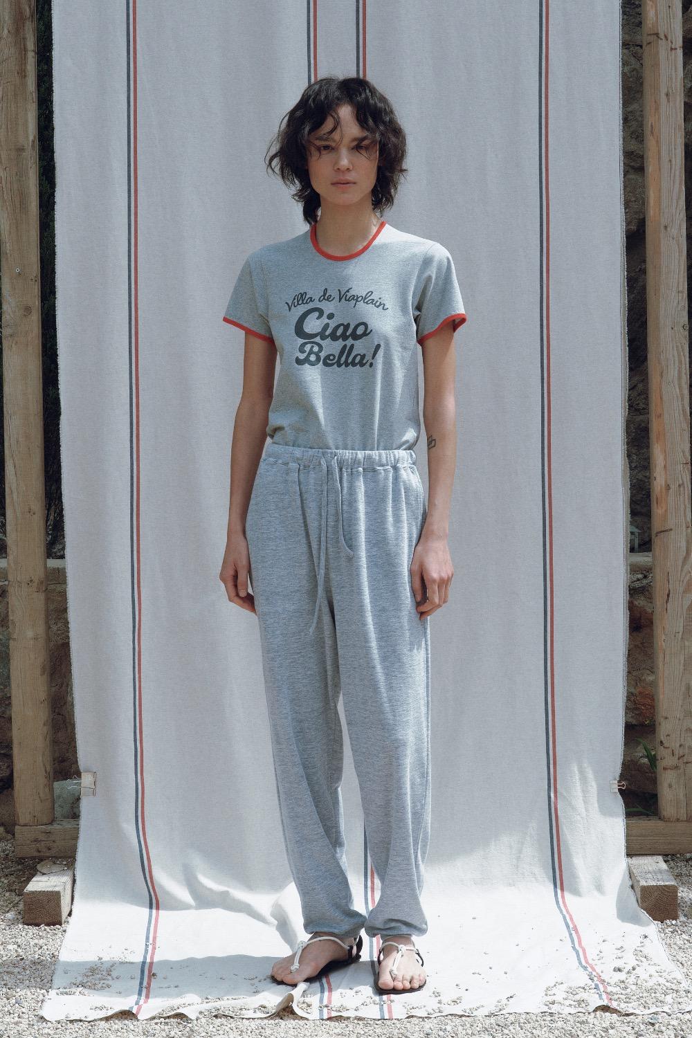 Via Markers jogger pants (Light gray)