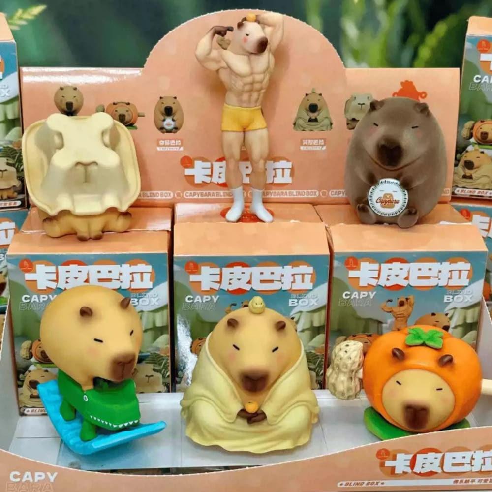 카피바라 피규어 동물 가챠 근육바라 시리즈 (선택구매가능)