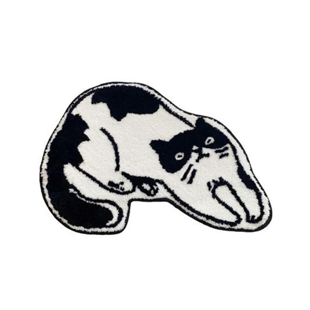 오레오 고양이 발매트 러그 도어매트