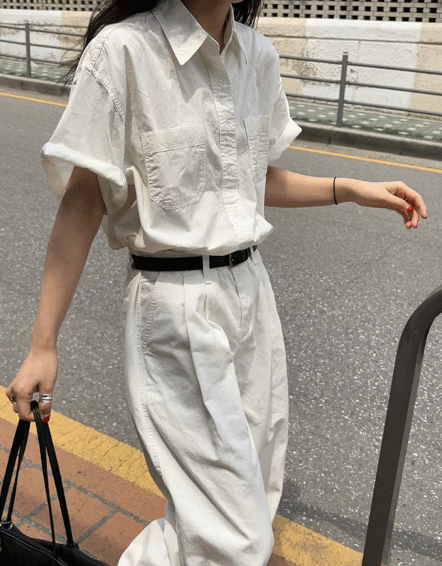 파크 하프 셔츠(3c)