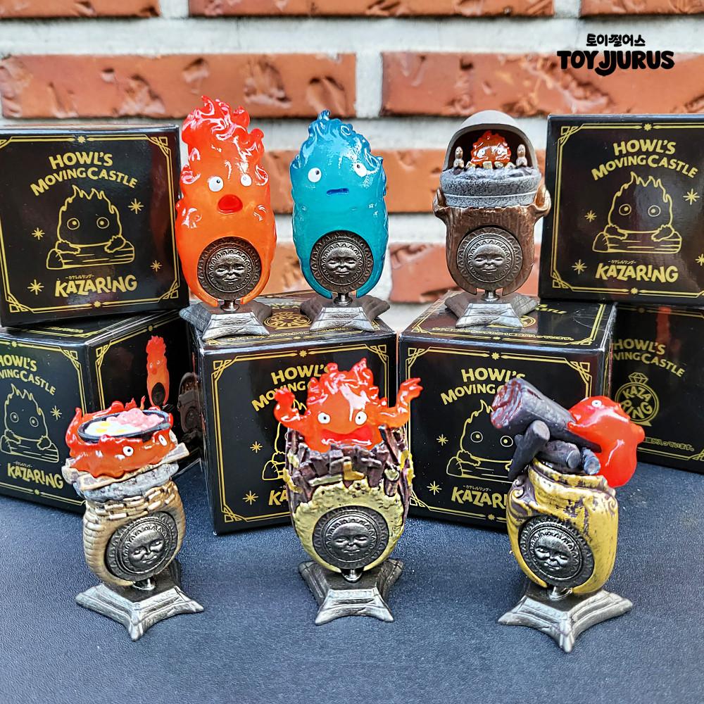 지브리 하울의 움직이는 성 캘시퍼 카자링 랜덤 피규어 (풀박스 구매가능)