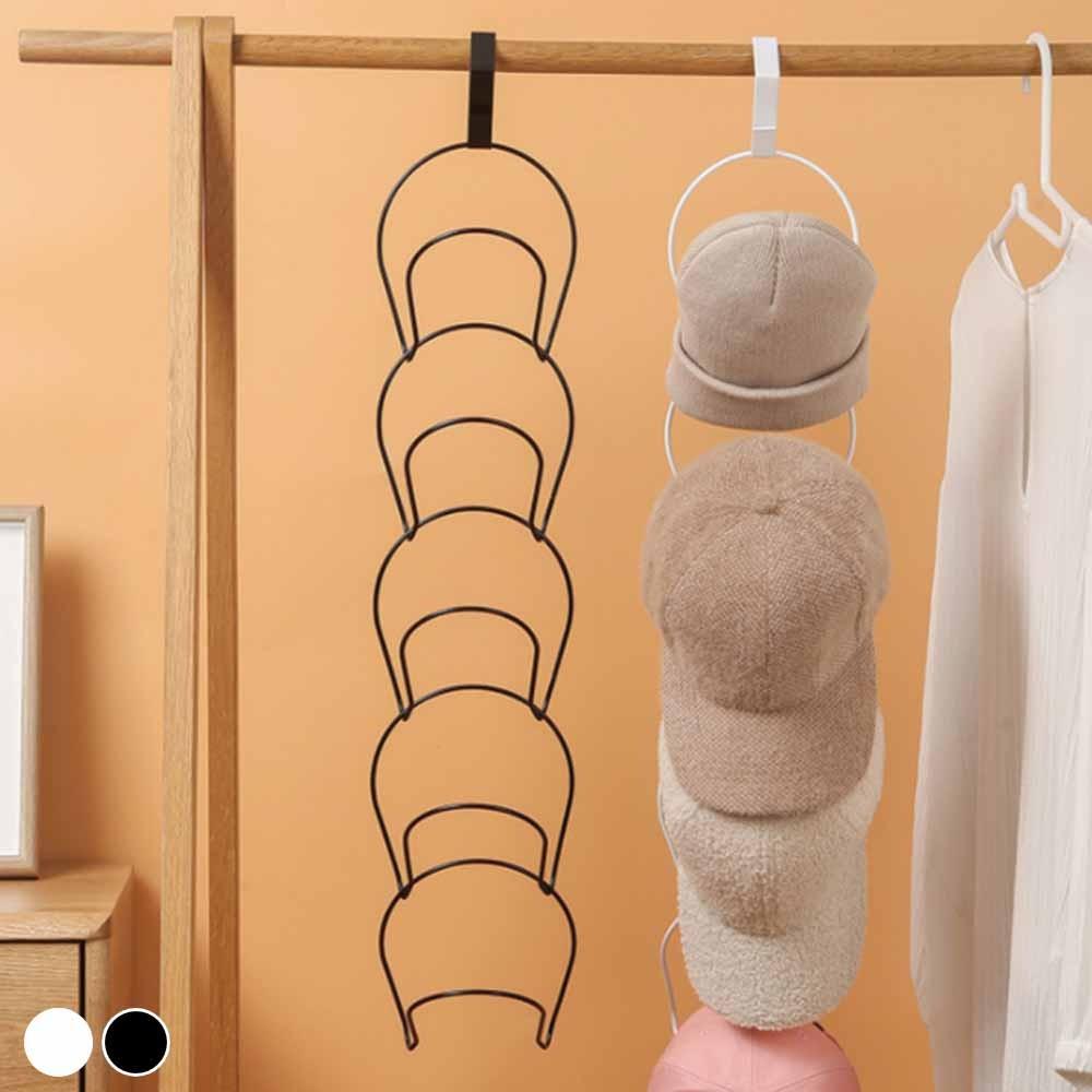 5단 도어훅 모자걸이