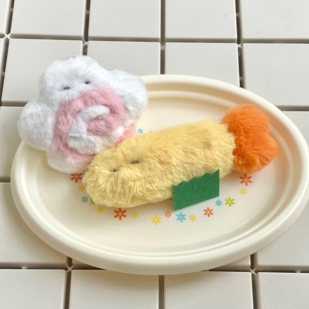 [냐오브레드] 복슬 새우튀김인형키링 /핸드메이드인형