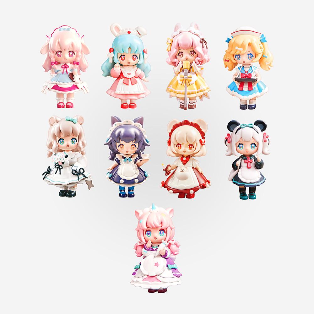 [타이니빌] 니니즈 레스토랑 시리즈 아트토이 피규어 풀박스 8p