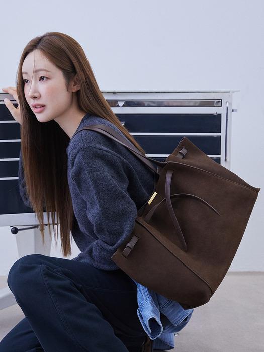 [단독]N CHIC VILLE SUEDE BAG