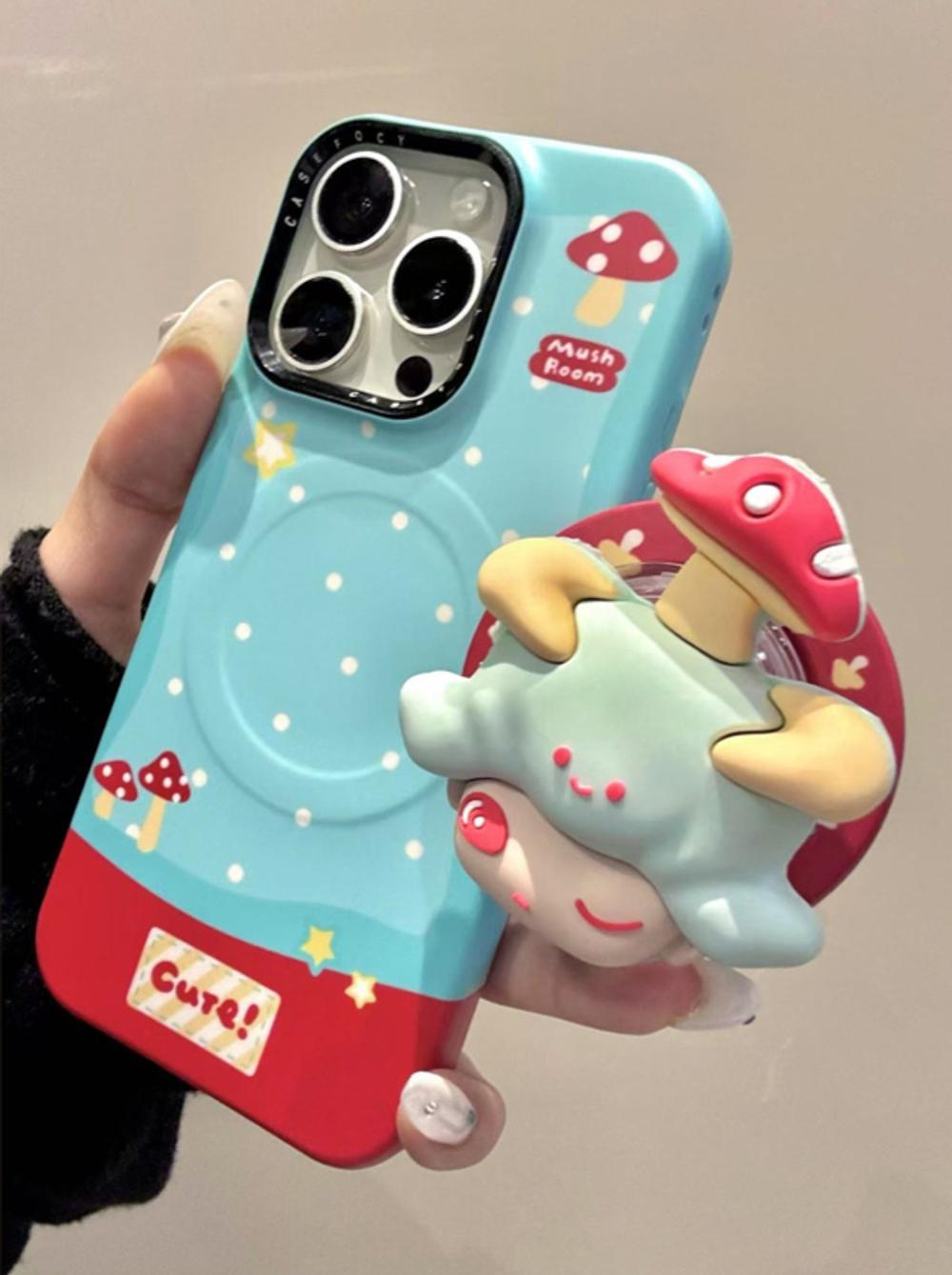 심플한 버섯 아이폰 17 프로 맥스 케이스