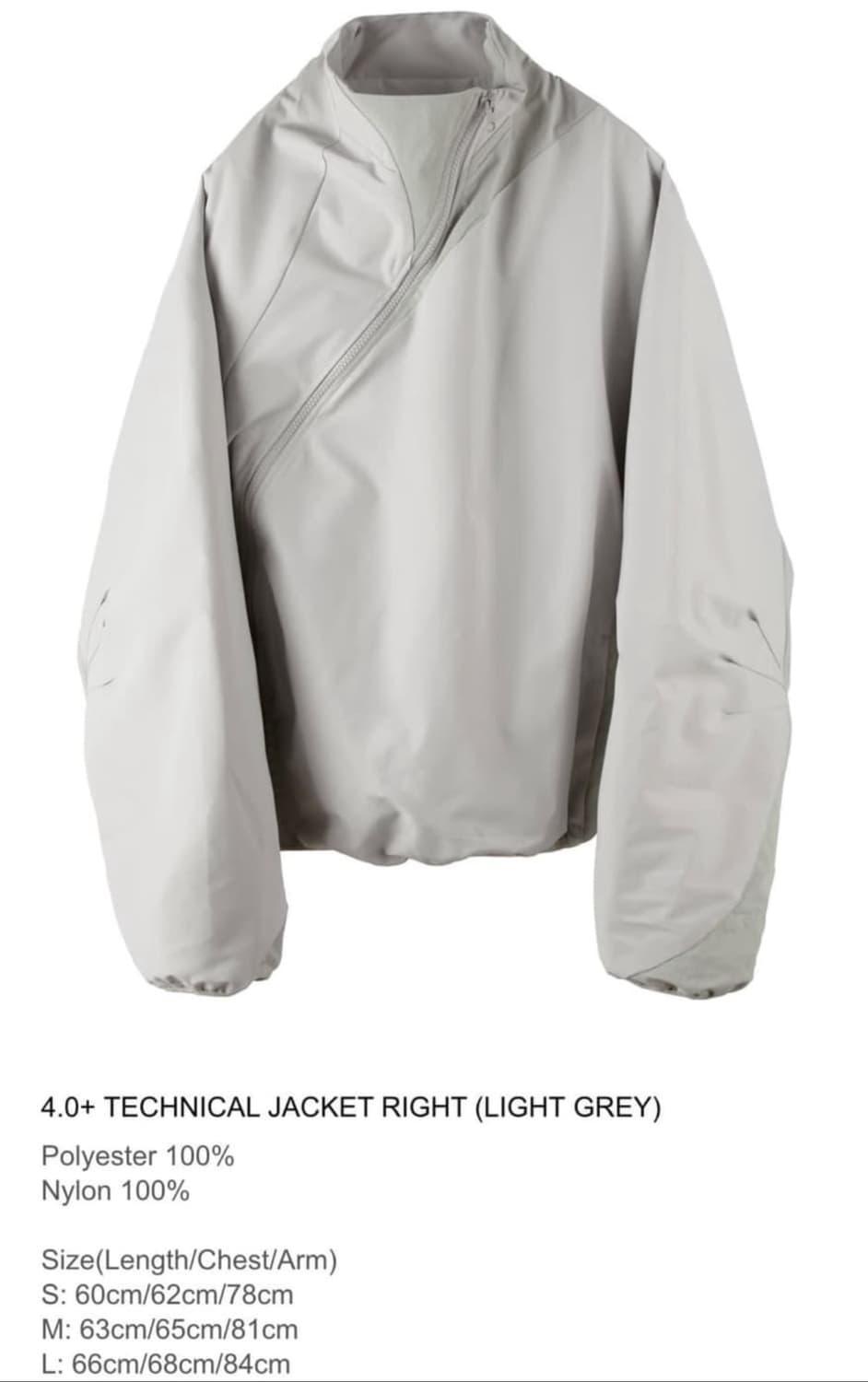 PAF 4.0+ TECHNICAL JACKET RIGHT | 후루츠패밀리