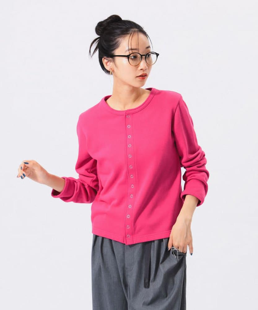 빔즈 보이 BEAMS BOY 링 도트 여성 가디건 24AW 4컬러