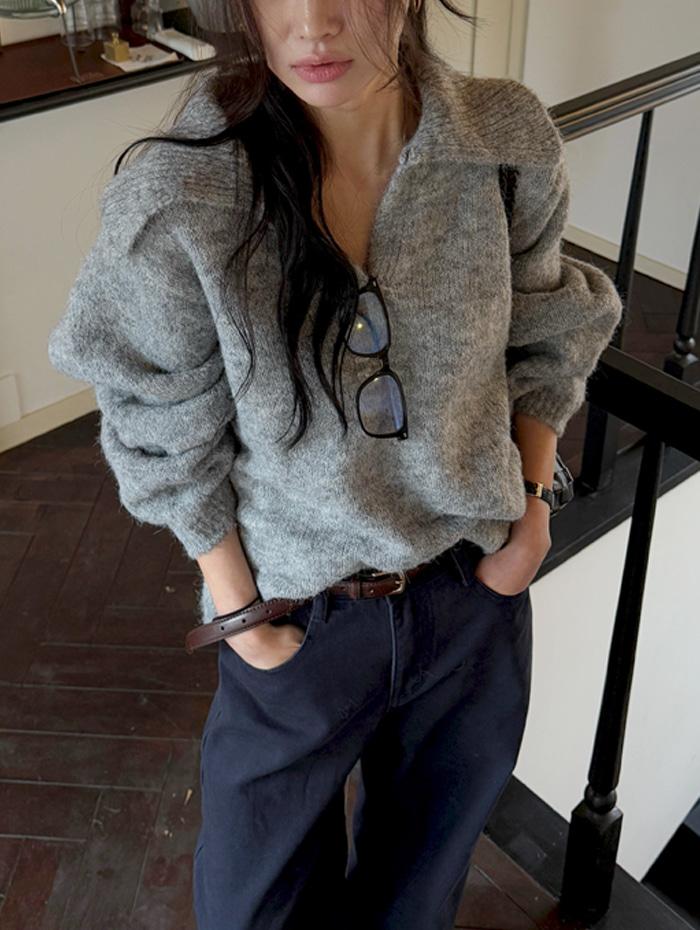 위치렌 카라 니트