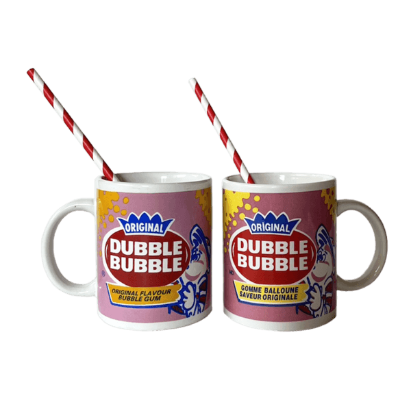 [VINTAGE] DUBBLE BUBBLE GUM PINK MUG