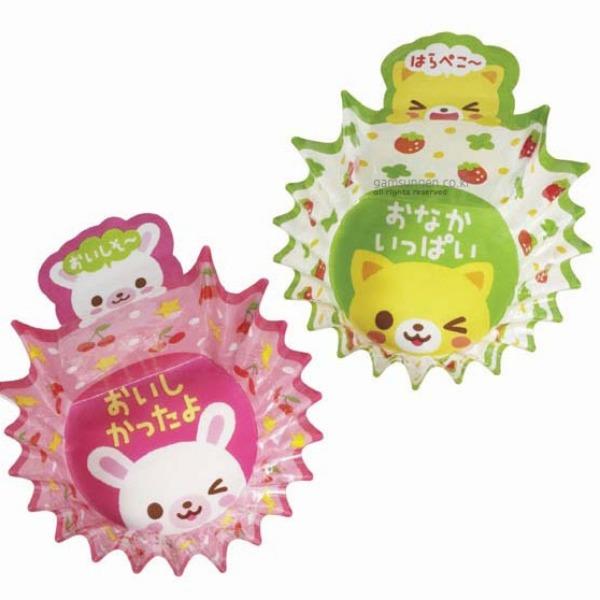 토루네 토끼고양이 도시락 데코 반찬컵 (16P)