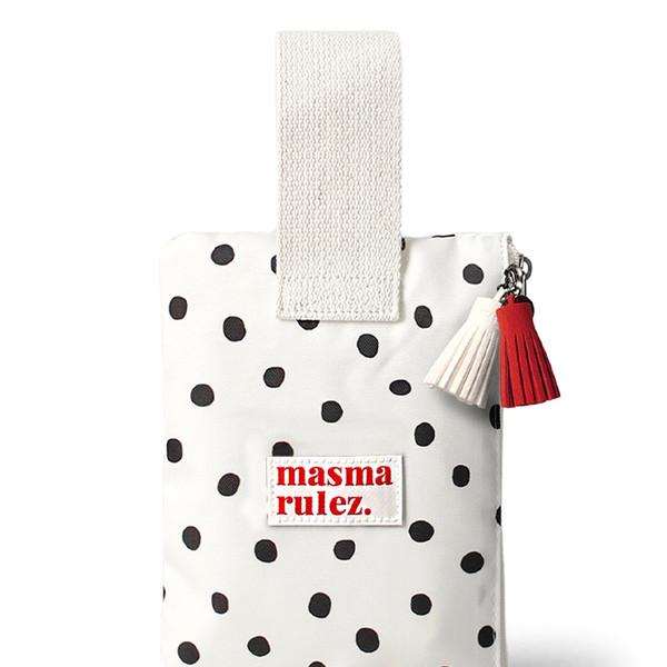 Strap pouch _ Black dot