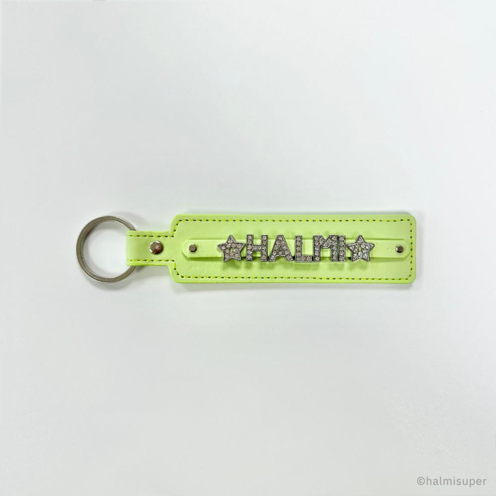 [할미슈퍼]  커스텀 이니셜 액세서리-레더 키홀더