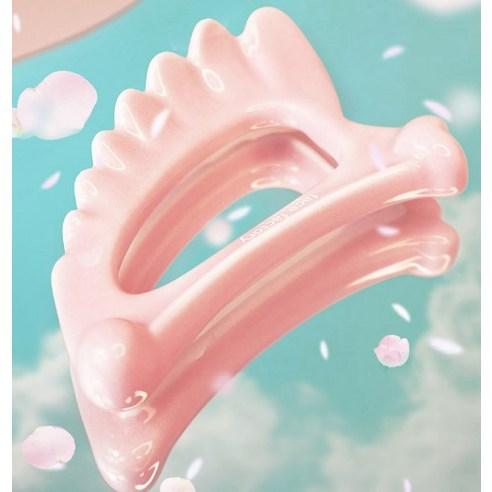 페이스팩토리 세라믹 엔젤 괄사 + 파우치 세트, 베이비핑크(괄사), 1세트