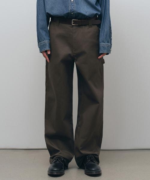 헤비웨이트 CP 와이드 카펜터 팬츠 [브라운]