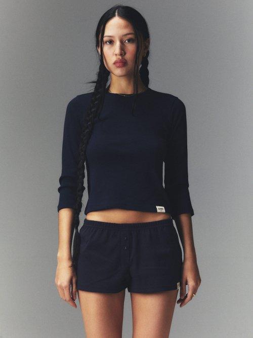 3/4 G CLASSIC TEE (NAVY)