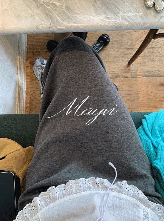 [프리썸머비🍉/데일리룩/Mayvi] Plain 베이직 롱 스커트 (2 color)