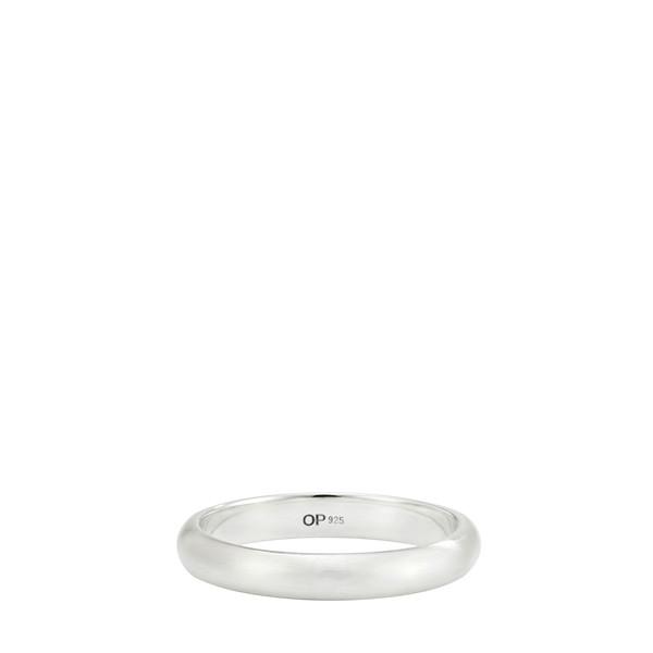 SIMPLE RING MATT SILVER