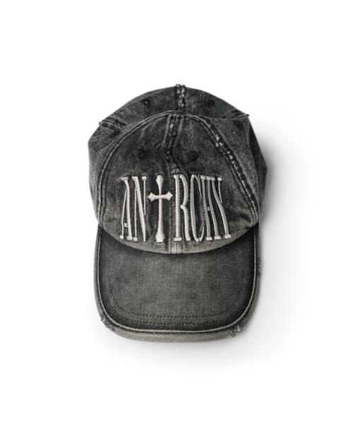 ANARCHY WASHED CAP (CHARCOAL)