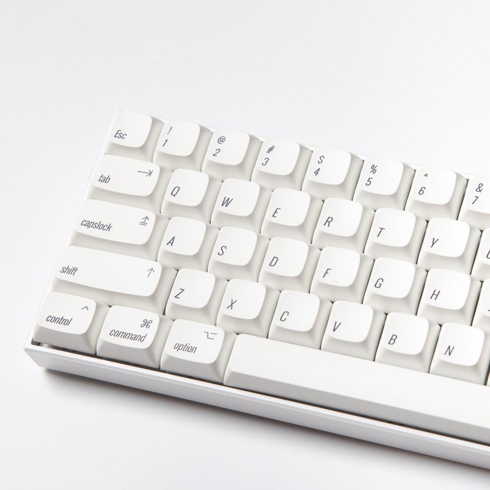 맥 Mac 애플 전용 XDA PBT 염료승화 레트로 124키 커스텀 포인트 키보드 키캡
