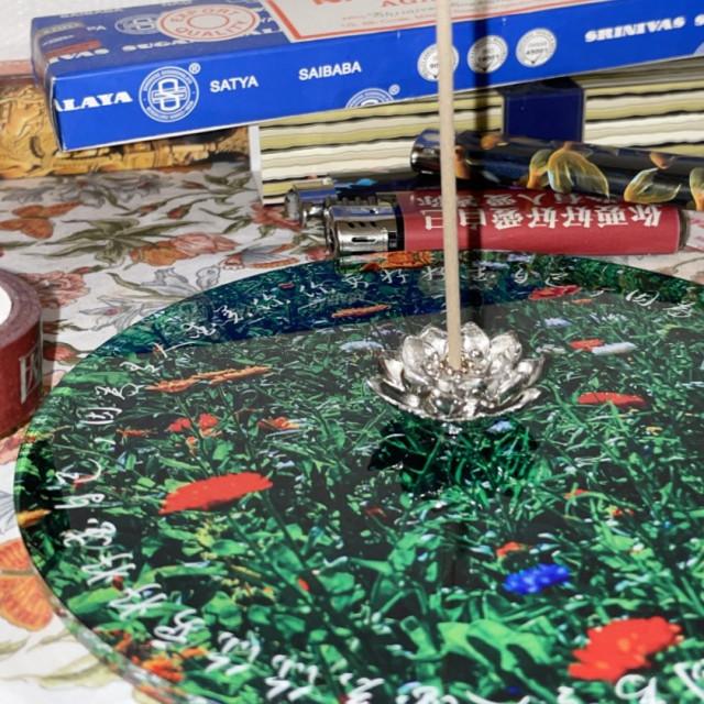 (제작기간 2주)MADE:SANHO GOODS NO.20 FLOWER GARDEN 인센스 트레이&홀더