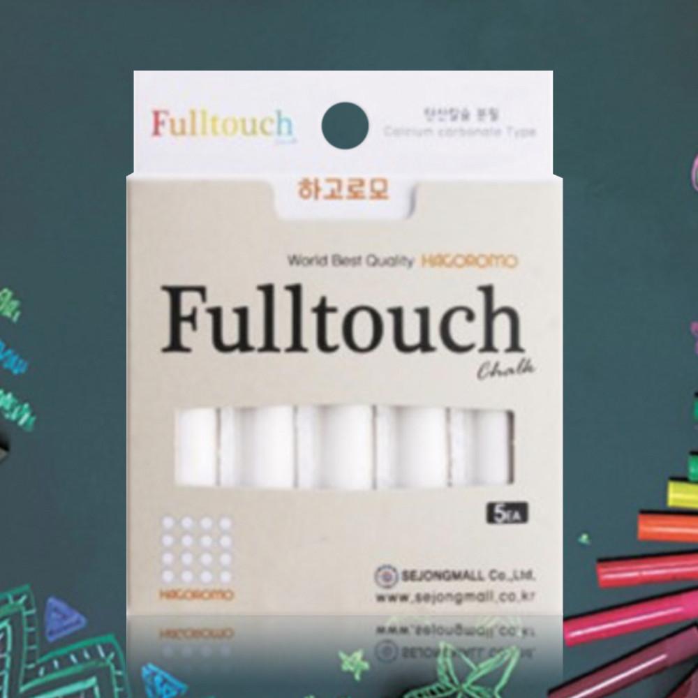 올드림 하고로모분필 탄산분필 백색 5본 : 올드림