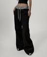 넛므 배색 밴딩 코튼 부츠컷 팬츠 TWO-TONE BANDING BOOTCUT PANTS