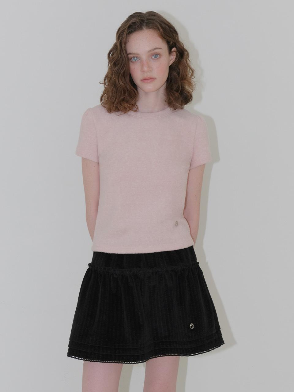 Cozy Puff T-Shirt, Pink