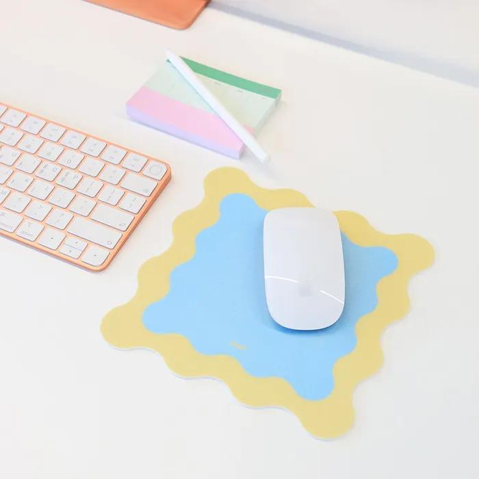 웨이브 마우스패드 2컬러