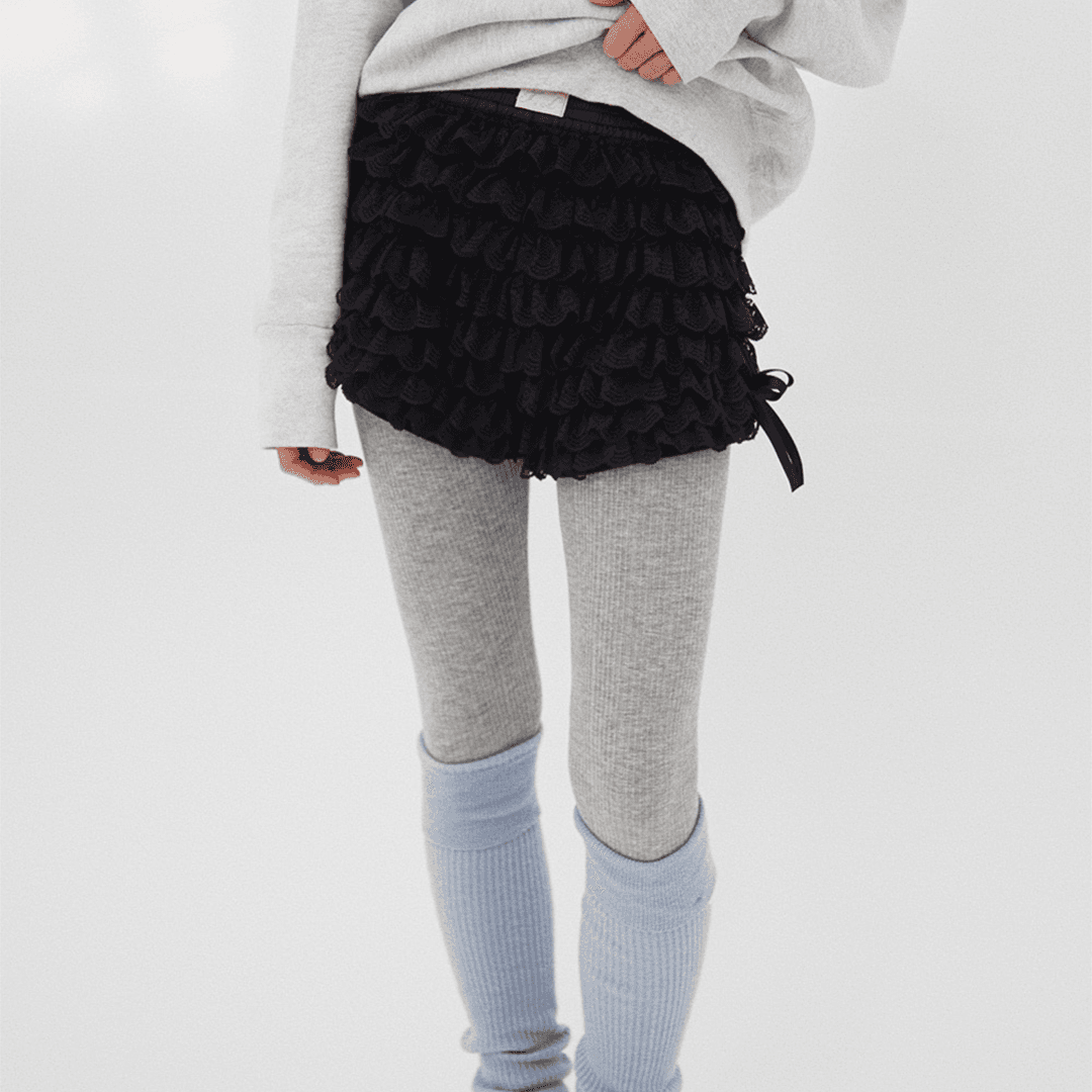 Petite lace briefs (Black)