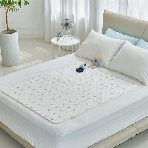 아가짱 듀라론 밤부 양면 아기 쿨 방수패드, 당근토끼, S(40 x 70 ..., 1개