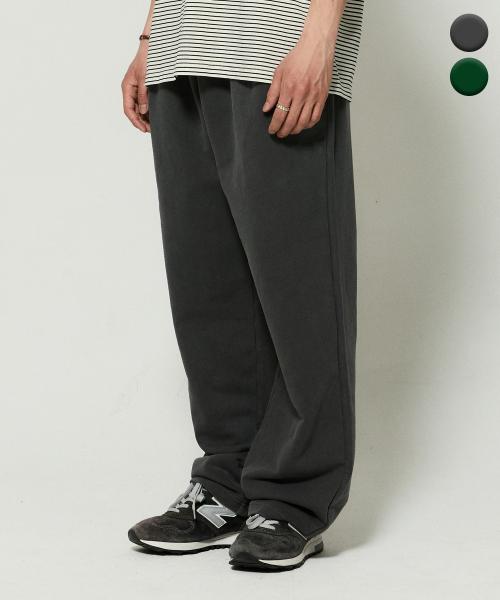 [2COLORS] 피그먼트 스웨트 팬츠