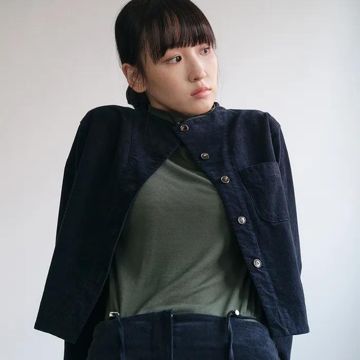 [5차 리오더] Corduroy Boeing Shirt_Navy