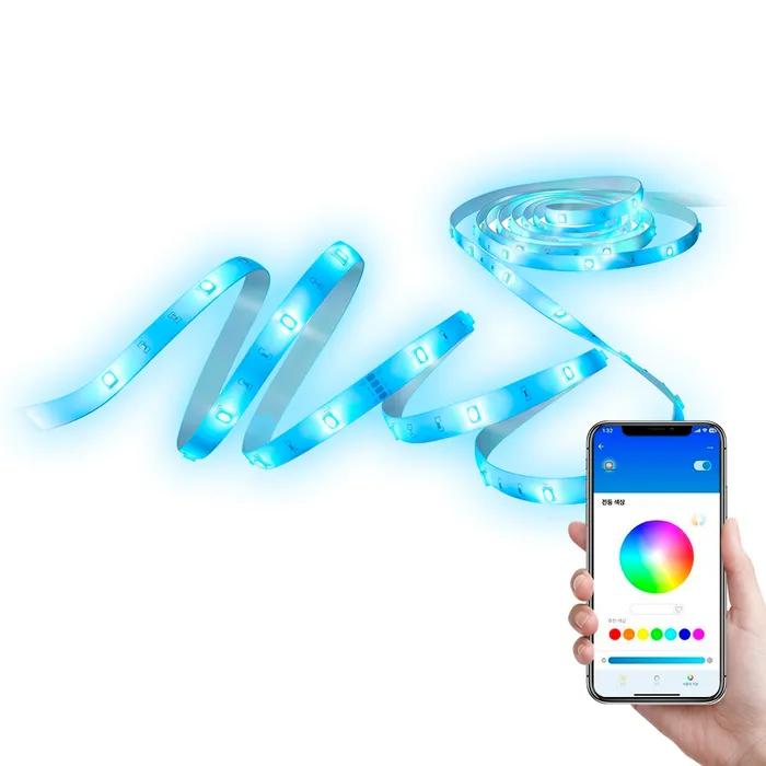 위즈 컬러 LED 줄조명 스트립 라이트 간접조명 15M