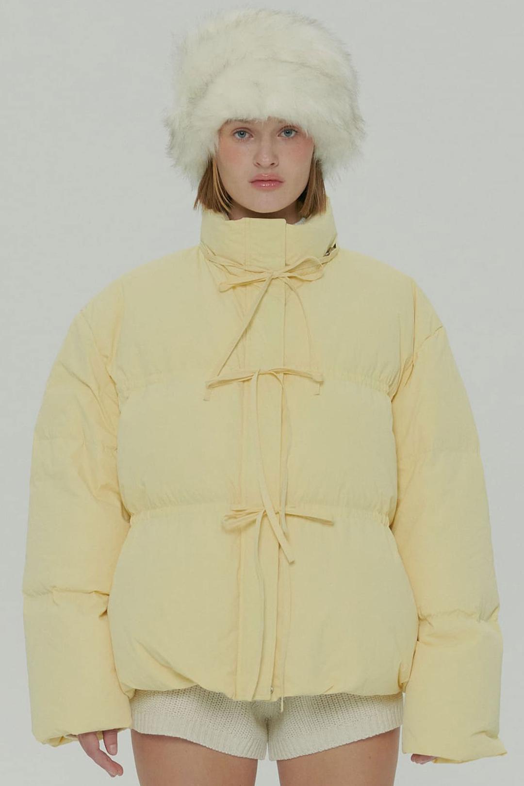 [10/2 예약배송STRAP DOWN JACKET / YELLOW