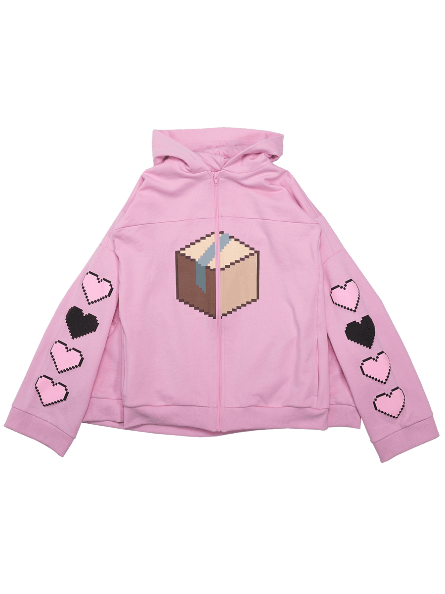 Box Zipped Hoodie