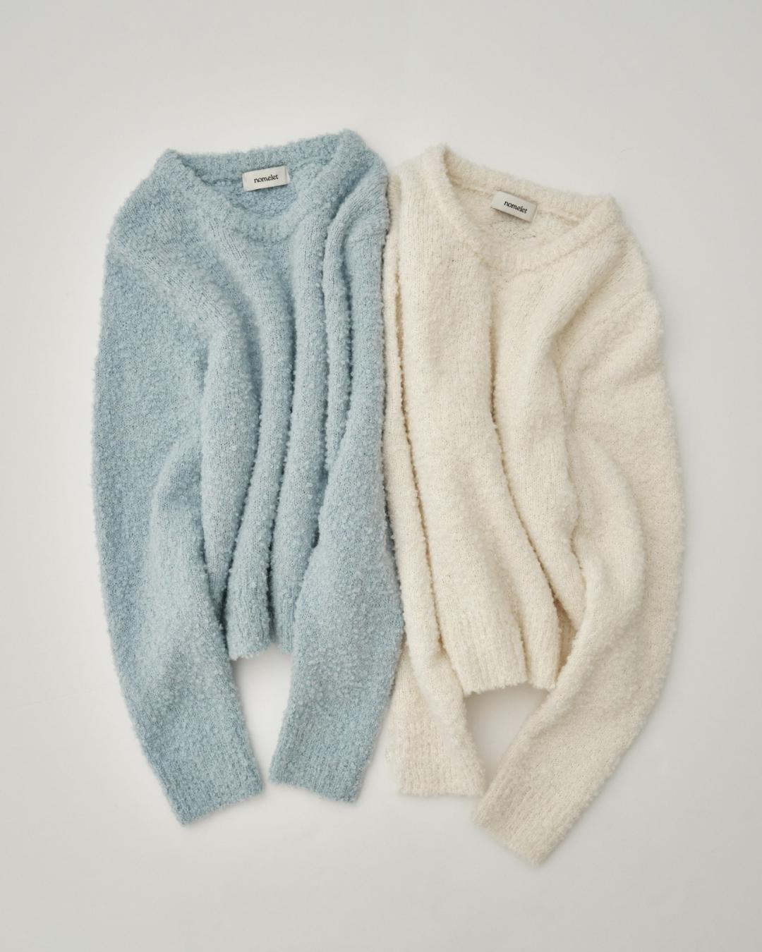 Pope 포페 부클 니트 - 2 colors