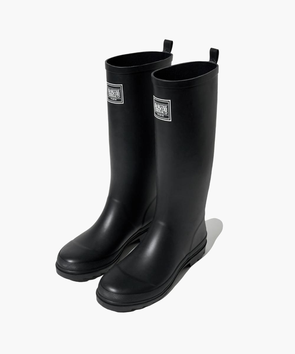 CLASSIC LOGO RAIN BOOTS LONG black