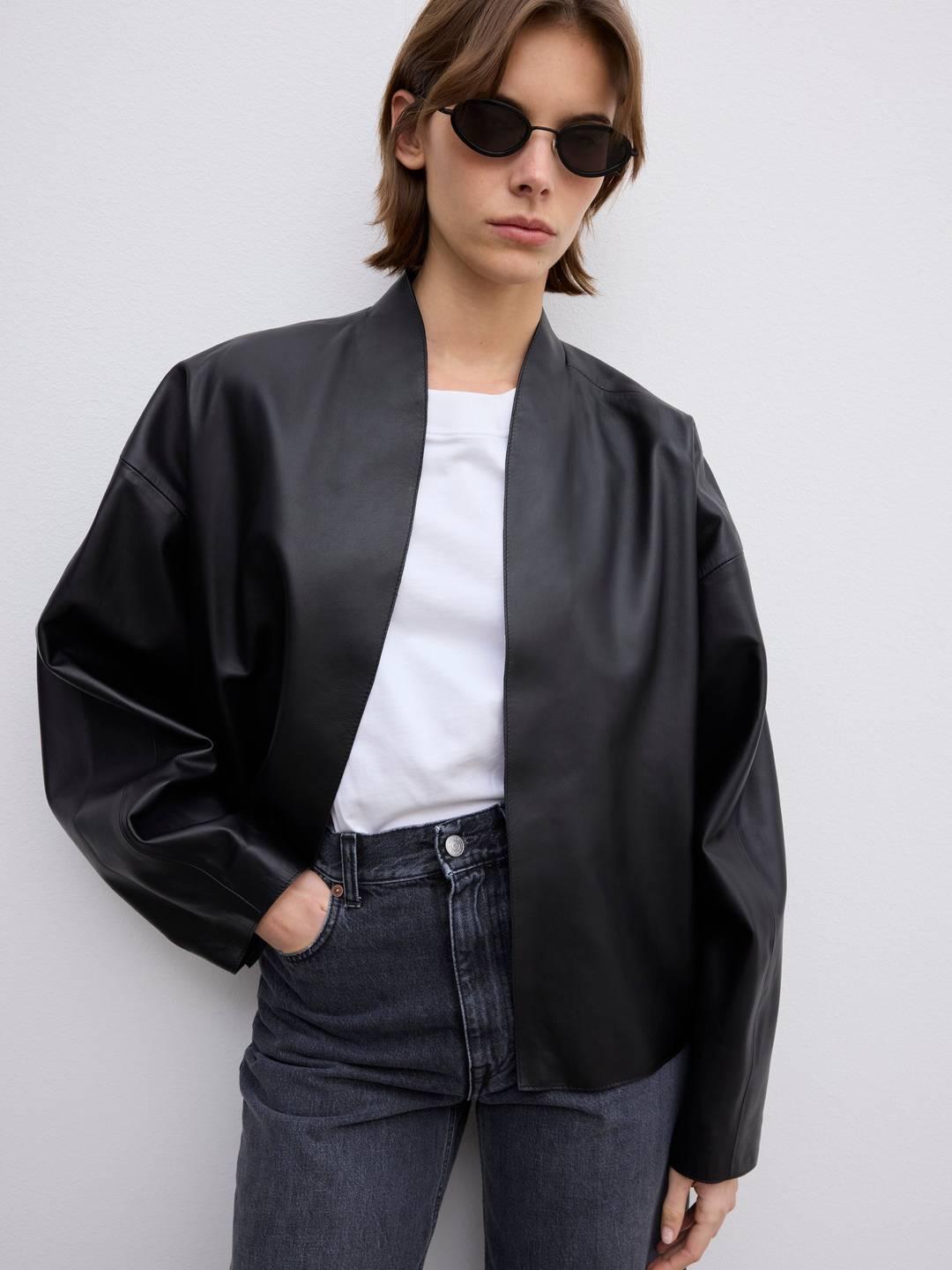 Short Leather Jacket