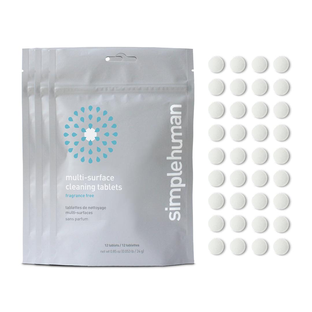 fragrance free multi-surface cleaning tablets - fragrance free / 36 tablets