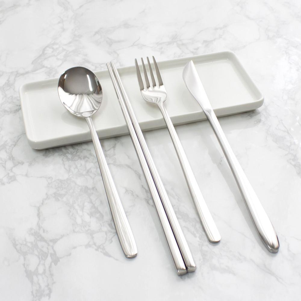 304 스텐 수저세트 숟가락 젓가락 포크 나이프 커트러리