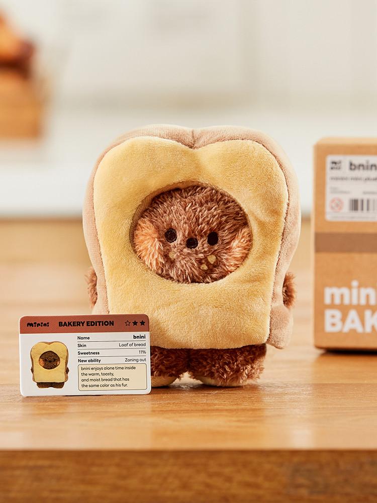 라인프렌즈 미니니 브니니 베이커리 식빵 스탠딩 인형