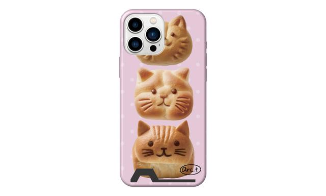 (Card+Glossy) Cat Pie Phone Case