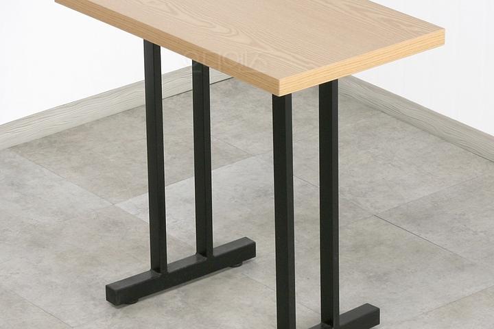 BT7545 철제다리 LPM 코너형 작은식탁 W750 x D450