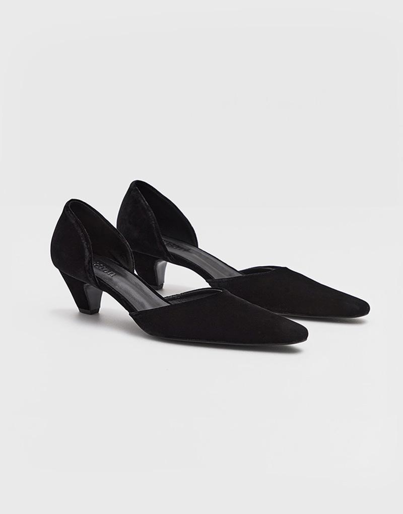 GEILO d'orsay pumps_black velvet