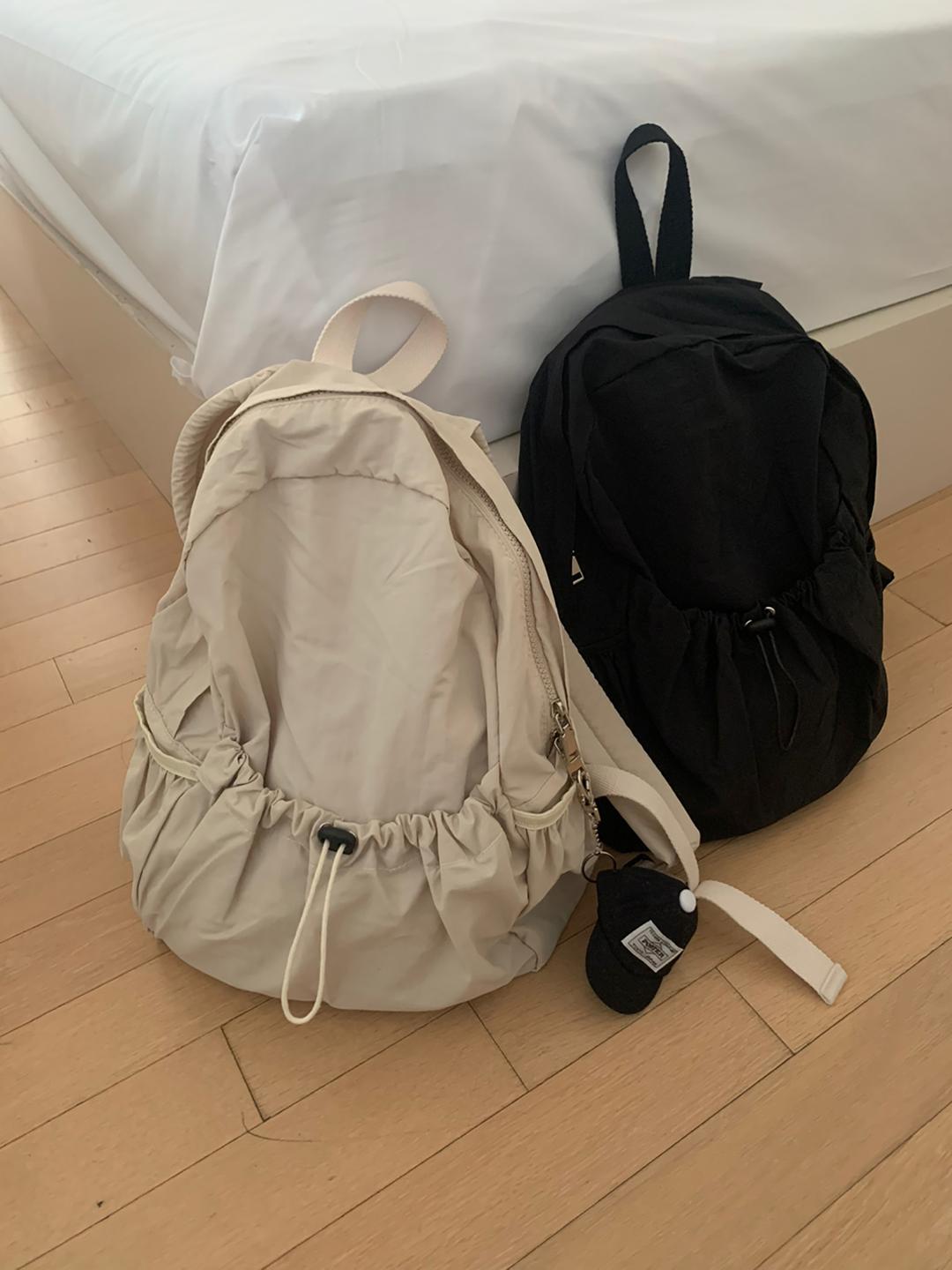 basic string backpack (2color)
